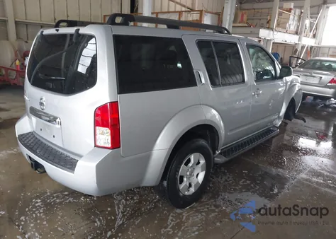 2008 Nissan Pathfinder S from USA, damaged, VIN 5N1AR18B58C652513